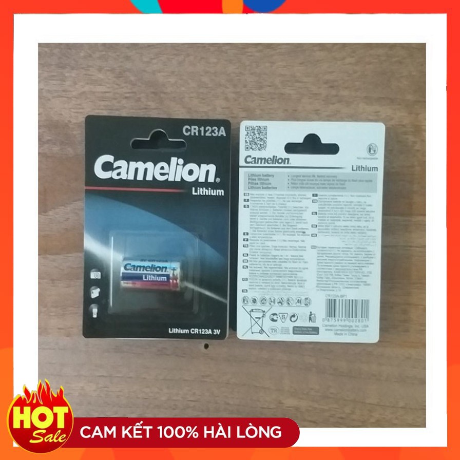 Pin CR123 Camelion (3V ) CR123A