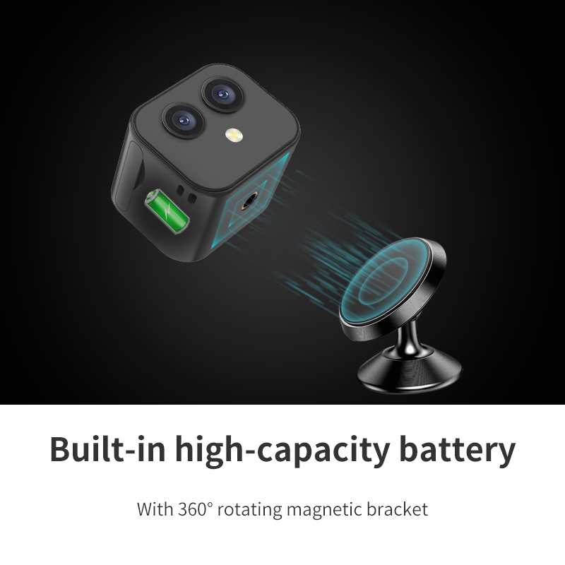 Camera Giám Sát mini ip wifi Không Dây hd 4k Có Tầm Nhìn Ban Đêm Thông Minh