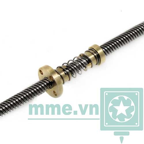 Đai ốc chống rơ vít me T8 - Bước 2mm, 8mm