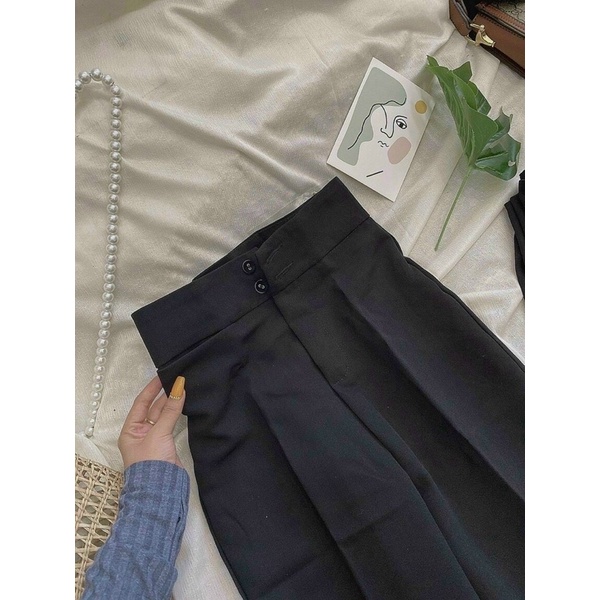 Quần tây nữ ống suông dài nữ vải tuyết mưa loại 1