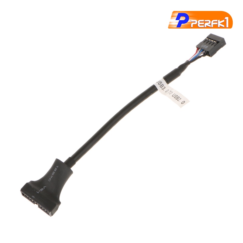 Hot-USB 3.0 20-pin Header Male to USB 2.0 9-pin Female Adapter for Computer Host