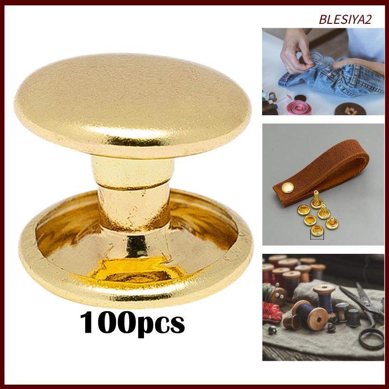 Set 100 Đinh Tán Bằng Đồng Thau Chuyên Dụng Cho Túi Xách