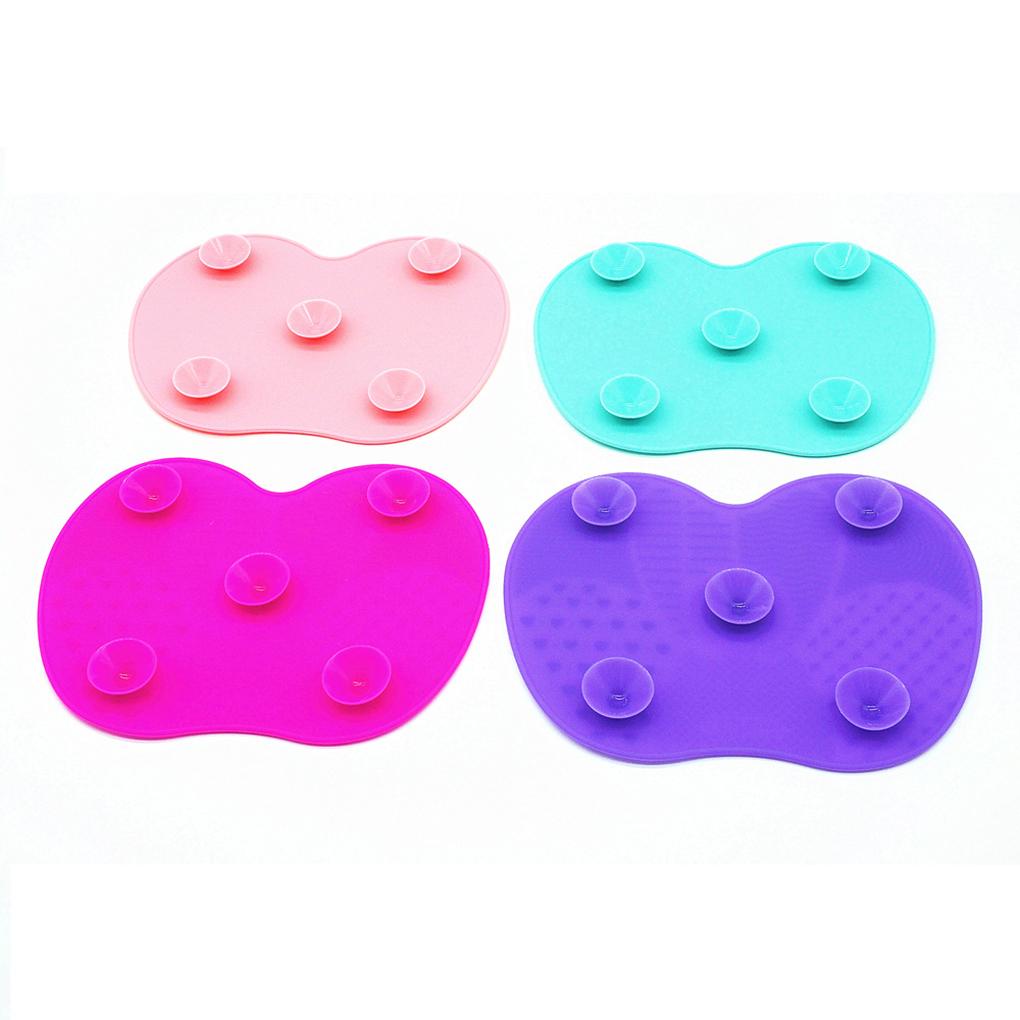 Miếng Silicone Vệ Sinh Cọ Trang Điểm