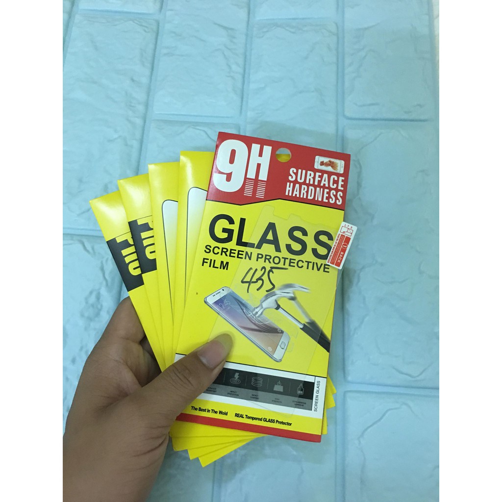 Bộ 5 Kính cường lực Glass cho Nokia lumia 435