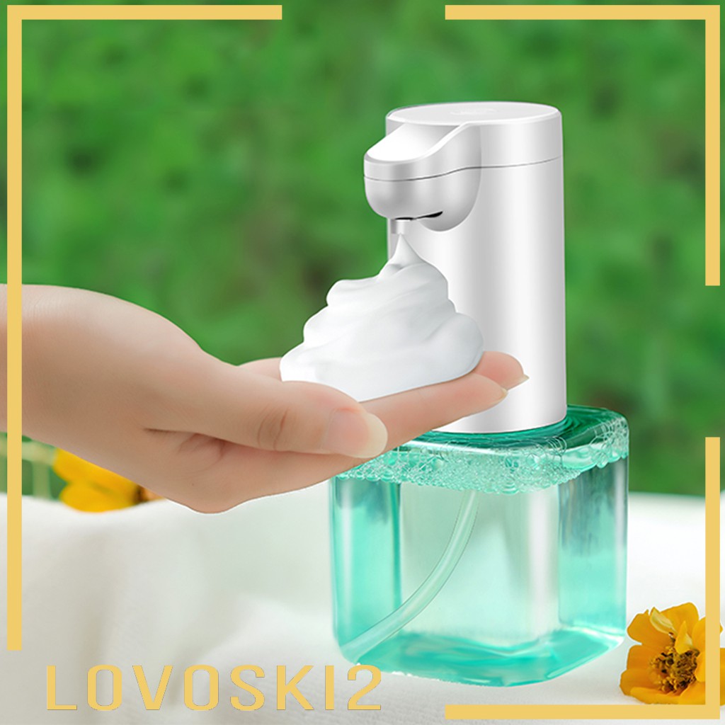 [LOVOSKI2] USB Rechargeable Automatic Soap Dispenser Touchless Hand Washer for Bathroom