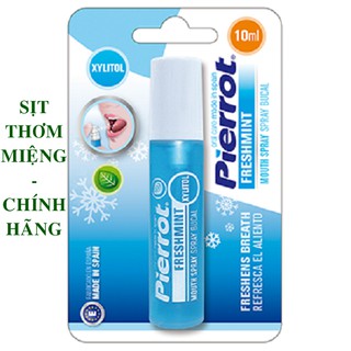 Xịt thơm miệng - PIERROT MOUTH SPRAY - Diệt khuẩn, loại bỏ mùi hôi và mảng bám.