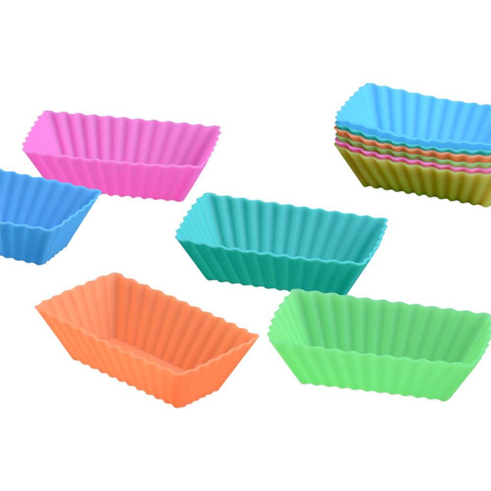 Khuôn Silicone Làm Bánh Hình Chữ Nhật Tiện Dụng