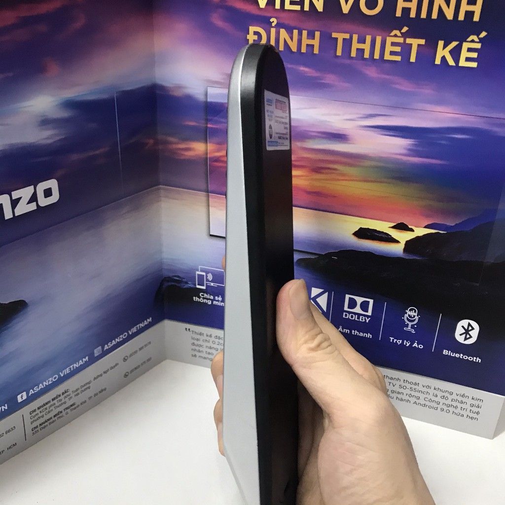 Điều khiển tivi Asanzo các model T66 2019 có khiển giống hình Bảo hành 6 tháng