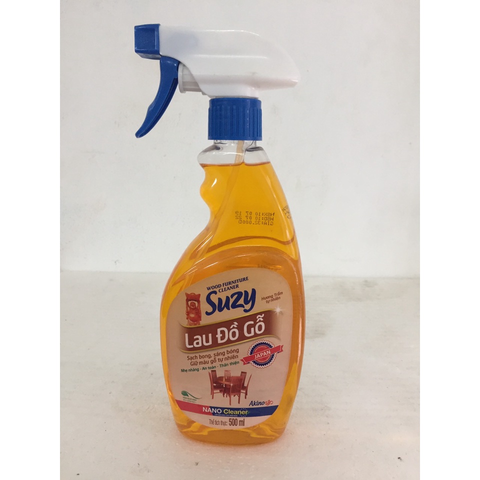 Nước lau đồ gỗ Suzy chai 500ml Chất lượng Nhật Bản