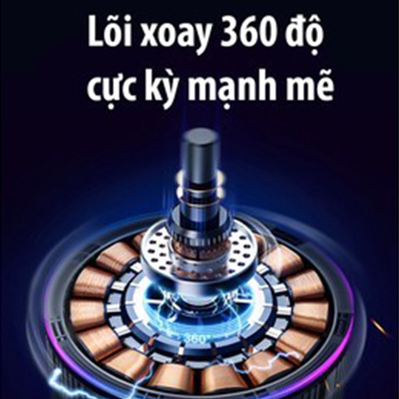 Máy cạo râu 9D Shaver đa năng 3 trong 1, cạo râu, tỉa lông mũi, cắt tóc, bảo hành 12 tháng