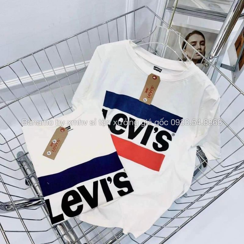 Áo thun unisex basic TEE phom rộng tay lỡ dành cho nam nữ  Banamo Fashion áo phông Lev 3118