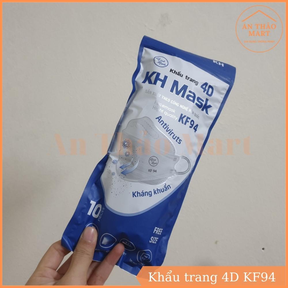 Khẩu Trang Y Tế 4D Mask KF94 Chống Bụi Mịn Và Kháng Khuẩn Hàng Cao Cấp