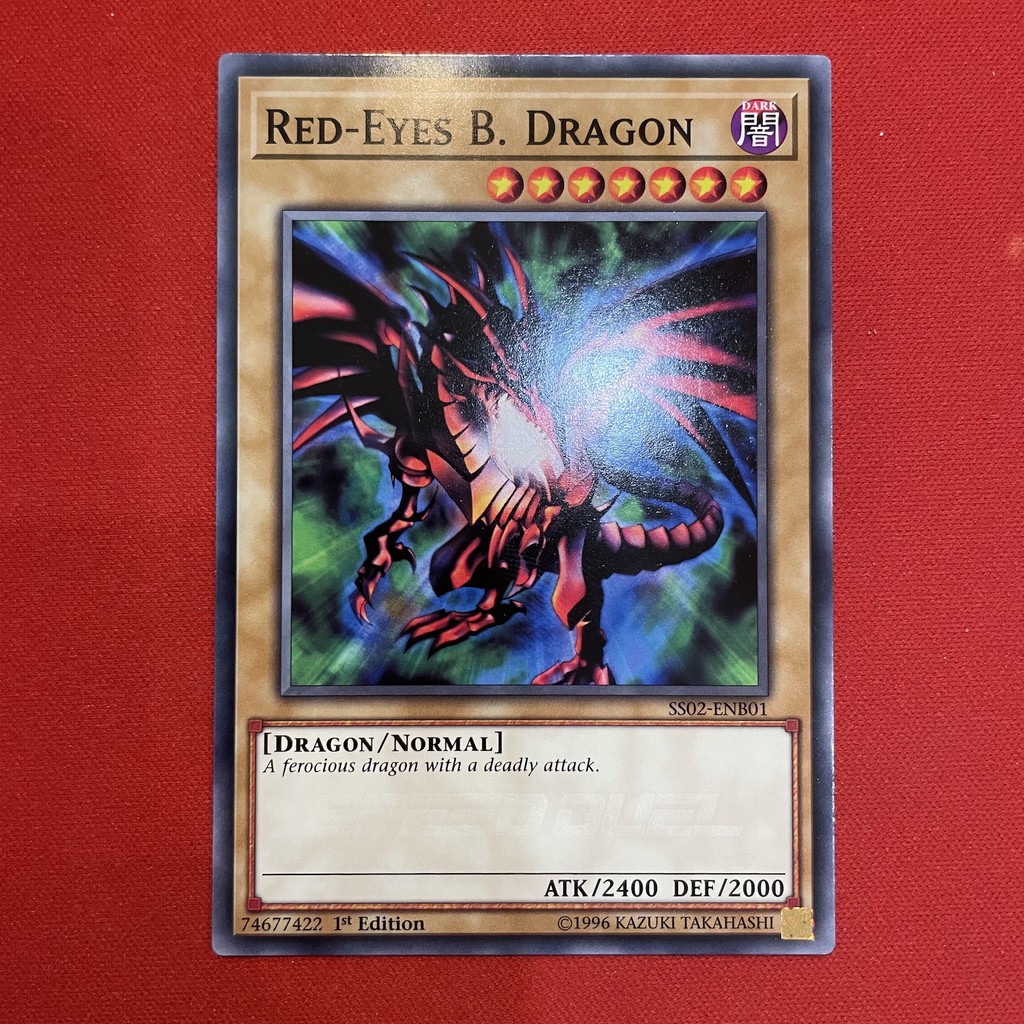 [EN-JP]Thẻ Bài Yugioh Chính Hãng] Red-Eyes Black Dragon Alternative Art