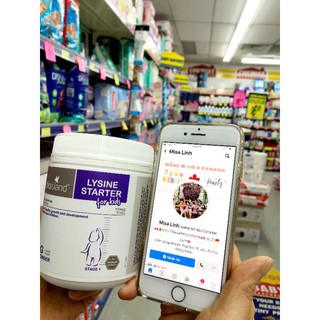 [Mẫu mới] BỘT TĂNG CHIỀU CAO BIOISLAND LYSINE 150gr