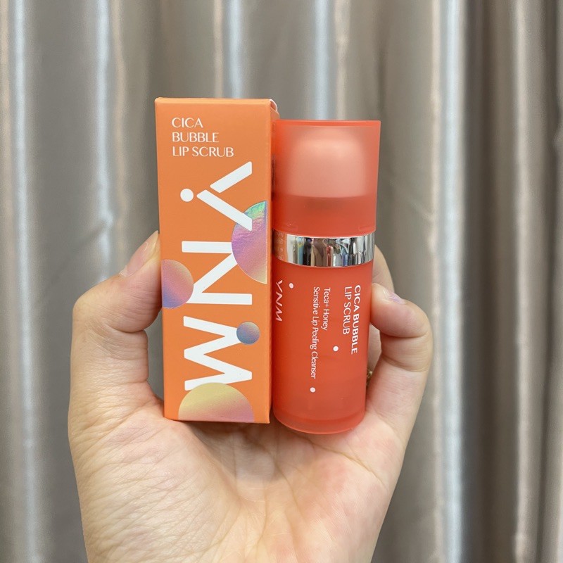 Tẩy Da Chết Môi Sủi Bọt YNM Bubi Cica Bubble Lip Scrub