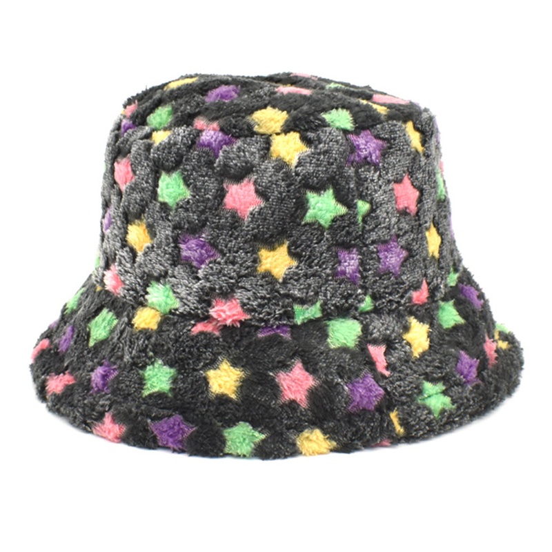 Mũ Tai Bèo 5 Điểm Họa Tiết Ngôi Sao Xinh Xắn Dễ Phối Đồ Thời Trang Cho Nữ