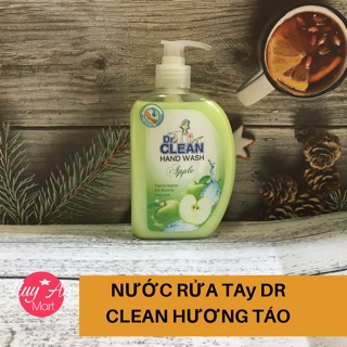 Nước rửa tay Dr Clean tinh chất táo 500ml