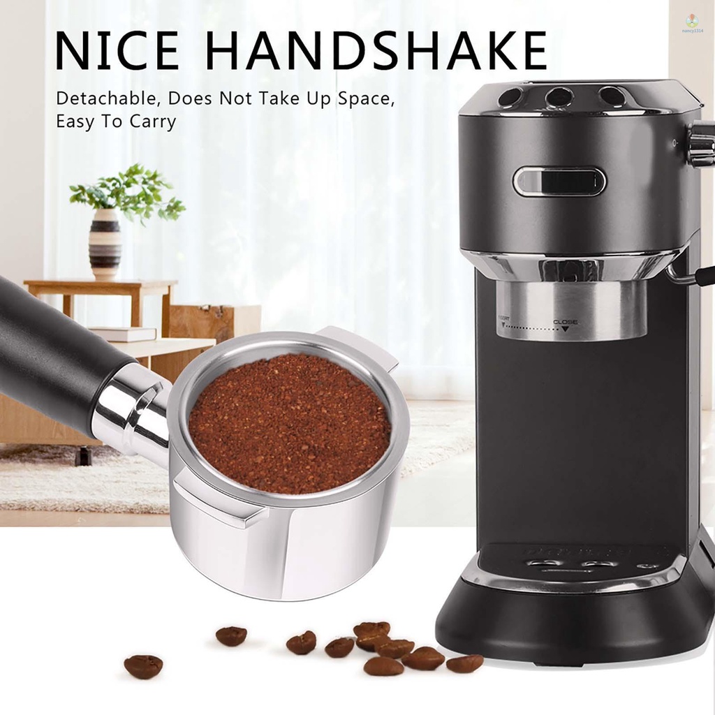 Tay cầm máy pha cà phê nancy5856-Sump tương thích với máy pha cà phê Delonghi ECP31.21 eco310 ecp35.31