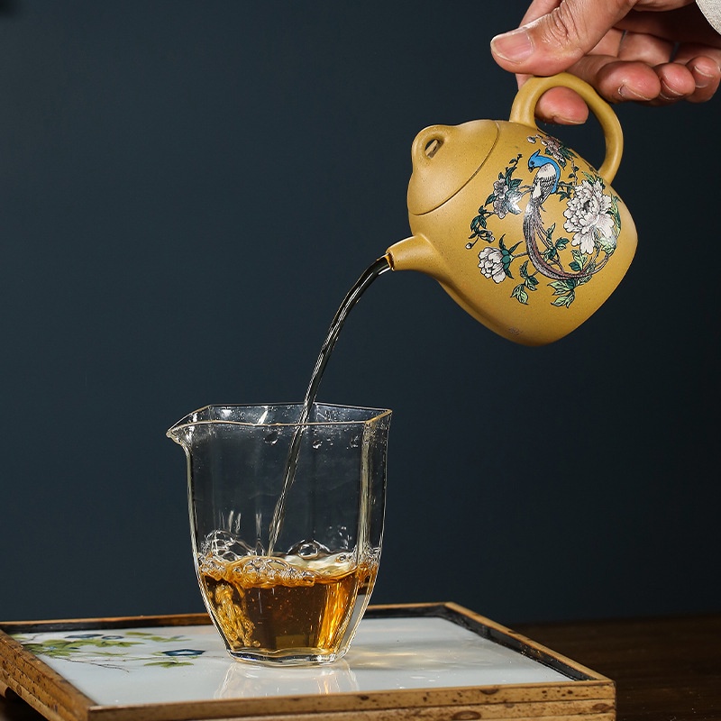 Ấm Tử Sa Nghi Hưng Tần Quyền 220 ml (Đoạn Nê)