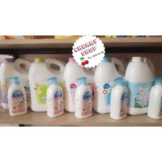 Combo Nước giặt Dnee can 3l và chai nước rửa bình sữa 500ml