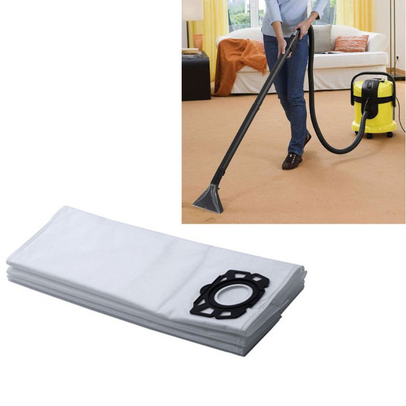 Bộ 10 Túi Hút Bụi Cho Máy Hút Bụi Karcher Mv4 Mv5 Mv6 Wd4 Wd5 Wd6