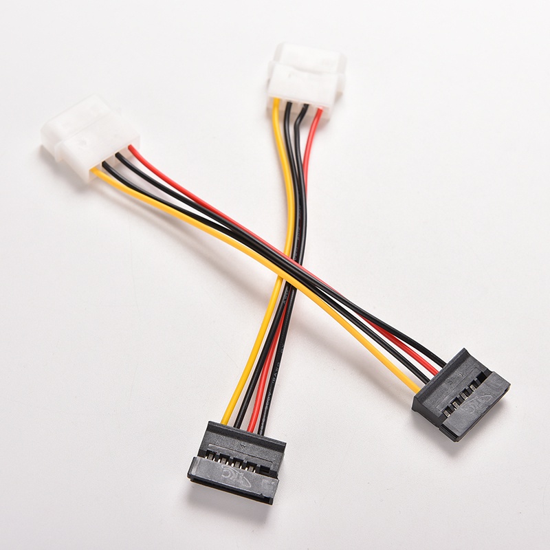 1 Cáp Chuyển Đổi Nguồn 4 pin Ide Molex Sang 15-pin Cho Ata Sata Cứng