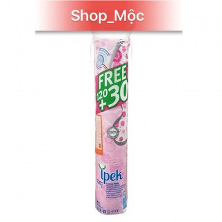 Bông tẩy trang Ipek Thổ Nhĩ Kỳ ( 120+30) miếng/ gói