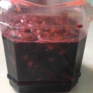 Gừng đen ngâm mật ong-thần dược chữa dạ dầy-250g