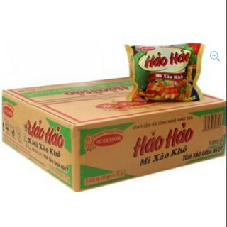 [FREESHIP 99K - NHẬP GROTHANG10 GIẢM 10%] Thùng mì Hảo Hảo Xào khô Tôm chua ngọt (30 gói)