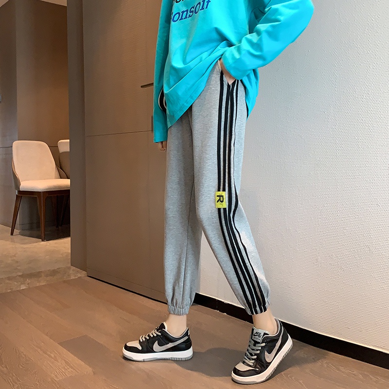 NRVP Quần Thể Thao Ống Rộng Phong Cách Thời Trang Hàn Quốc Dành Cho Nam Và Nữ