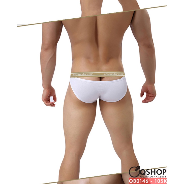 Quần lót tam giác nam cạp nhỏ thun cotton QSHOP QB0146