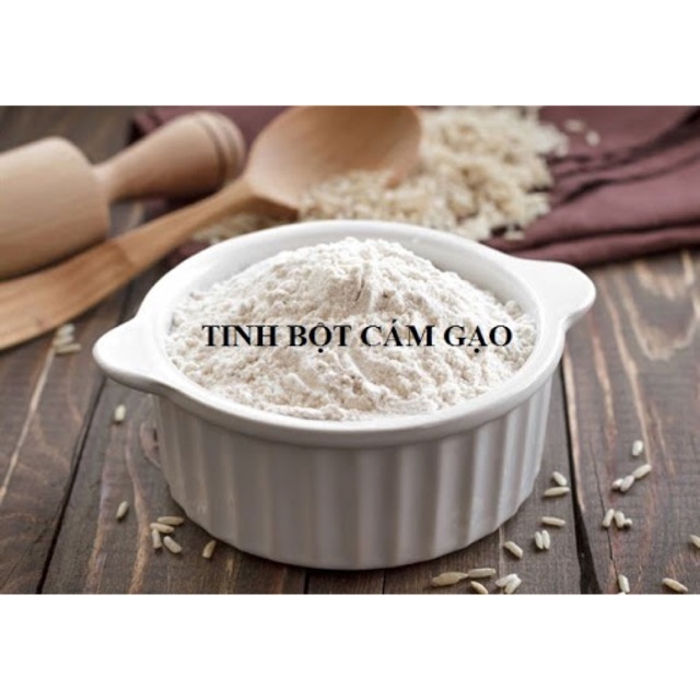 1kg Tinh bột cám gạo sữa trắng đẹp da