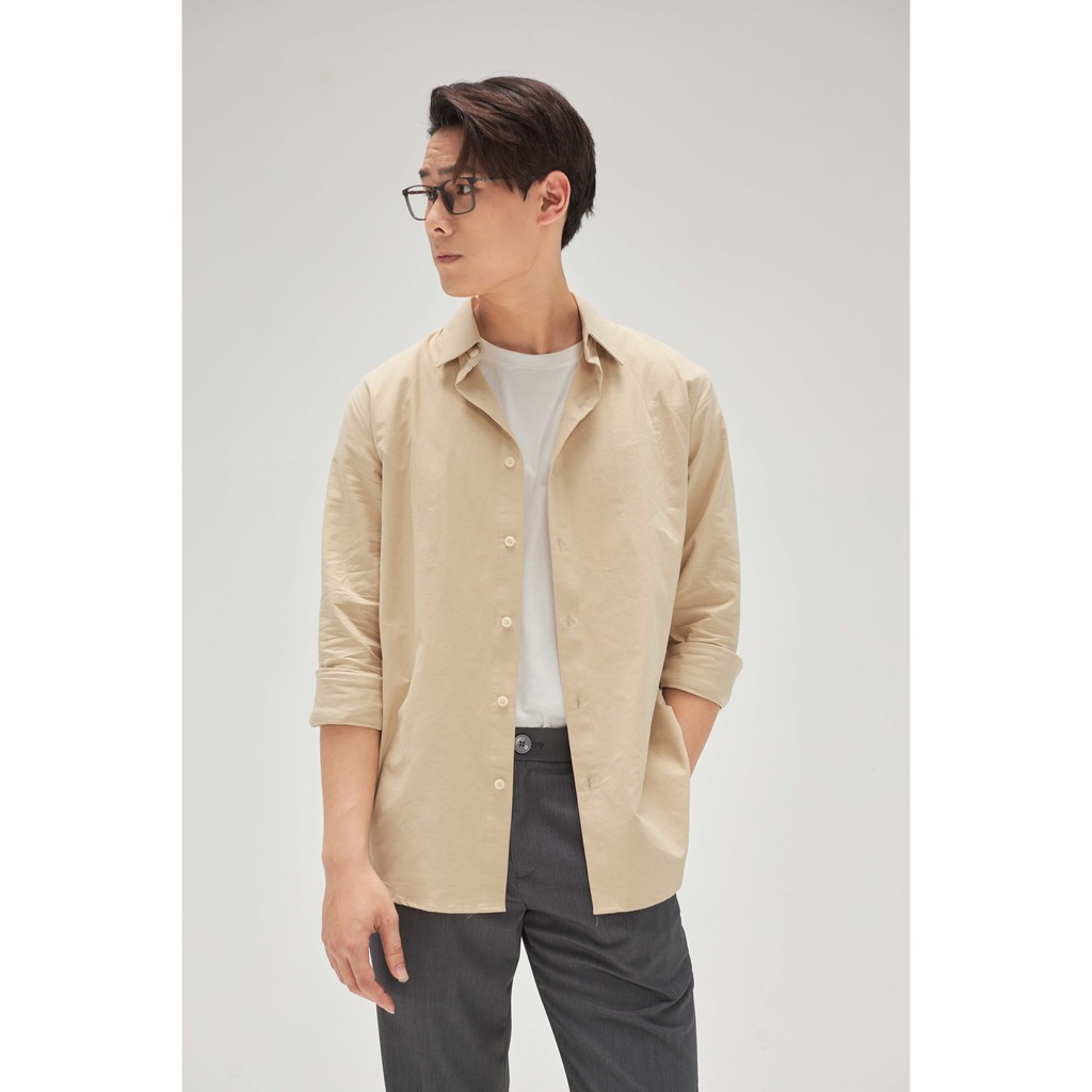 Áo sơ mi đũi dài tay LOOK BEVIS SHIRT | BigBuy360 - bigbuy360.vn