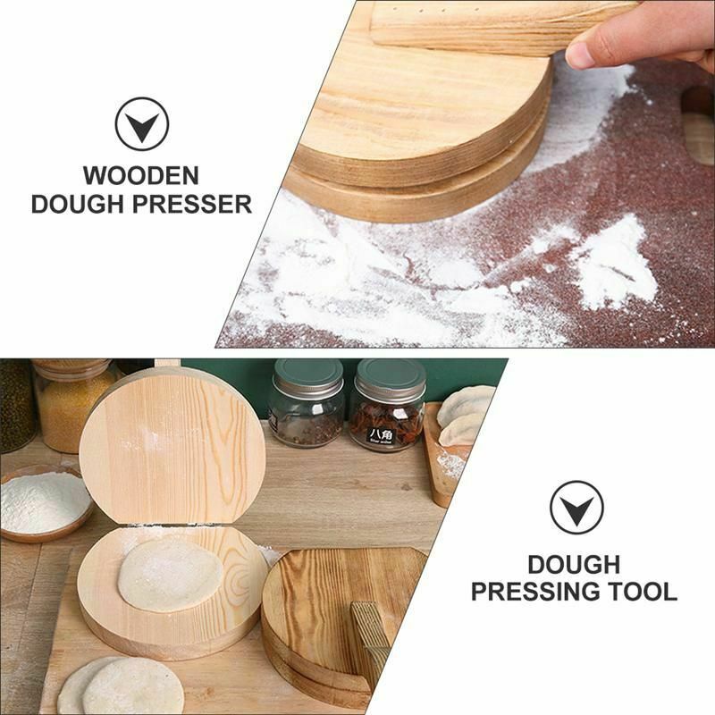 Dụng Cụ Làm Bánh Bao Bằng Gỗ Tiện Dụng Cho Gia Đình