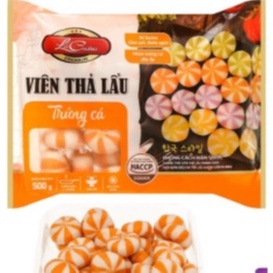 Viên Thả Lẩu LaCusina - Vị Trứng cá [500g] - Giòn thơm ngon | BigBuy360 - bigbuy360.vn