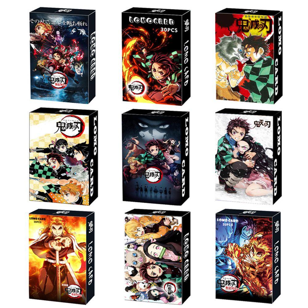 Bộ Sưu Tập Ảnh Thẻ Nhân Vật Anime Demon Slayer Bền Bỉ Chống Nước WMES15H