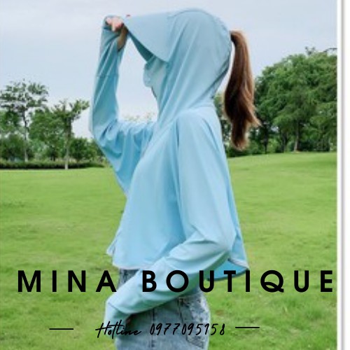 [HOTTREND] Aó Chống Nắng , Dài Nữ Toàn Thân , 2 Lớp, Chất Cotton, Thông Hơi, Ngăn Ngừa Tia UV từ 40- 70 Kg | BigBuy360 - bigbuy360.vn