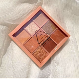 BẢNG PHẤN MẮT 9 ô VUÔNG NUDE 3048 Lameila eyeshadows palettes nội địa nhũ màu mắt lâu trôi chuẩn màu sỉ tốt NGỰA BEAUTY