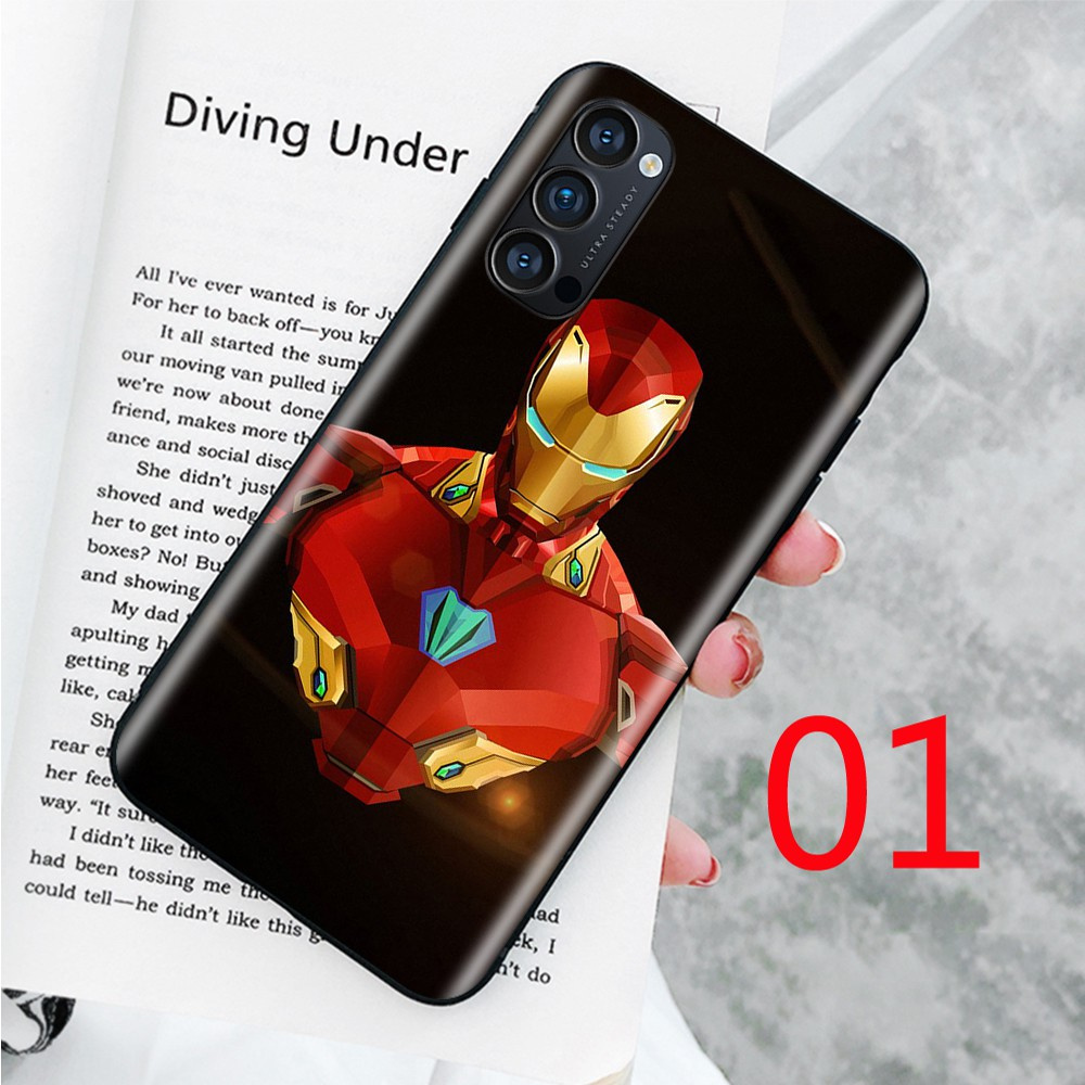 Ốp Lưng Mềm Phong Cách Iron Man Cho Xiaomi Redmi Note 5 Plus 5a Prime 6a 7a Pro