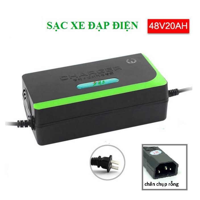 [kho sẵn sàng] [Nhập AU12K giảm 12K đơn từ 99K]Sạc xe điện 48V-20A (133s, Zomer, Sunra...)