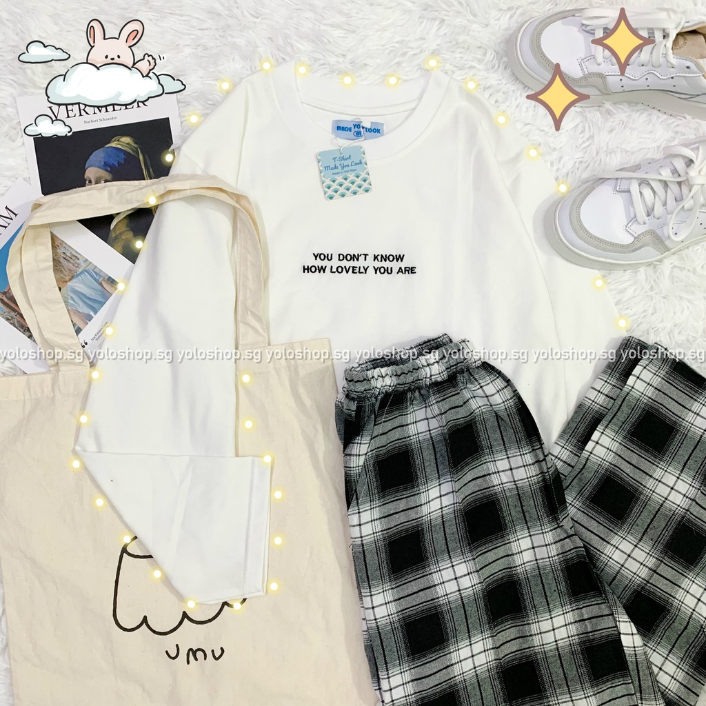 Áo Thun Tay Dài THÊU Unisex Form Rộng YOU DON'T KNOW | BigBuy360 - bigbuy360.vn