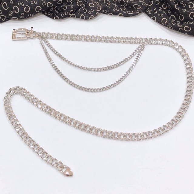 Đai váy belt khoá xích