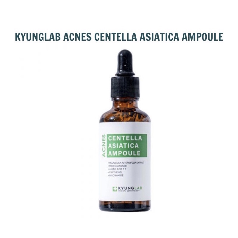 Tinh chất serum giảm mụn, ngừa mụn KYUNG LAB ACNES CENTELLA ASIATICA AMPOULE 50ml