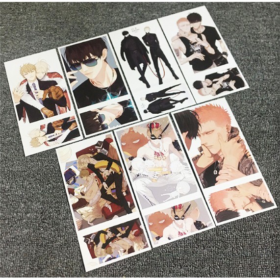 Hộp postcard 19 days Old Xian - manhua đam mỹ yaoi - Hạ Thiên - Mạc Quan Sơn - Kiến Nhất - Triển Chính Hi