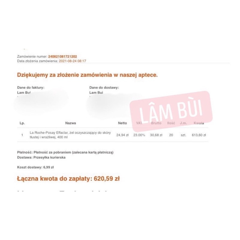 Sữa Rửa Mặt LRCPS Effaclar Purifying Foaming Gel