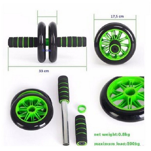 DỤNG CỤ TẬP CƠ BỤNG DOUBLE WHEEL