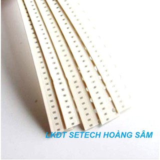 Tụ dán 0402 SMD  (20 con) các trị số 1pF~33nF
