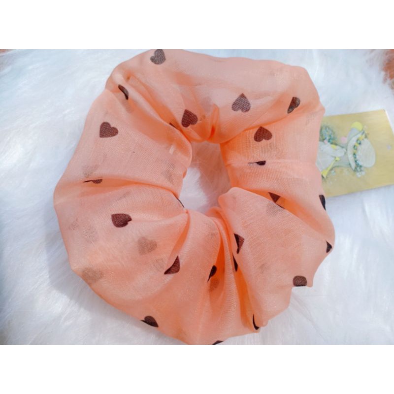 [GIÁ HUỶ DIỆT] Sỉ Cột Tóc Scrunchies Pompom Hoa