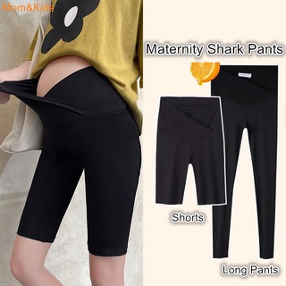 Plus Quần Legging Lửng Co Giãn Dành Cho Bà Bầu