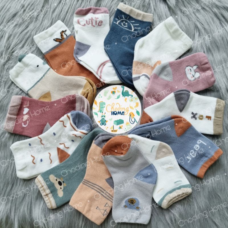 Set 5 Đôi Tất Trẻ Em Cao Cổ Nemo Baby (được chọn set) T4 • 0-7 Tuổi • Choding Home